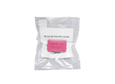 DAIRIKU "Who're you?" Soap Key RIng "PINK"