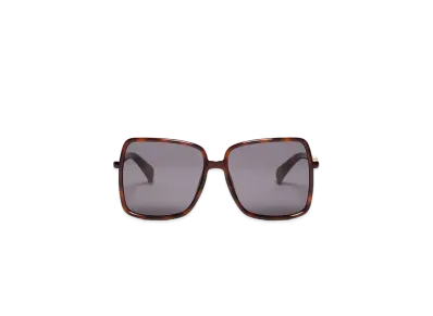 Max Mara Emme Oversized Square Sunglasses "Brown"