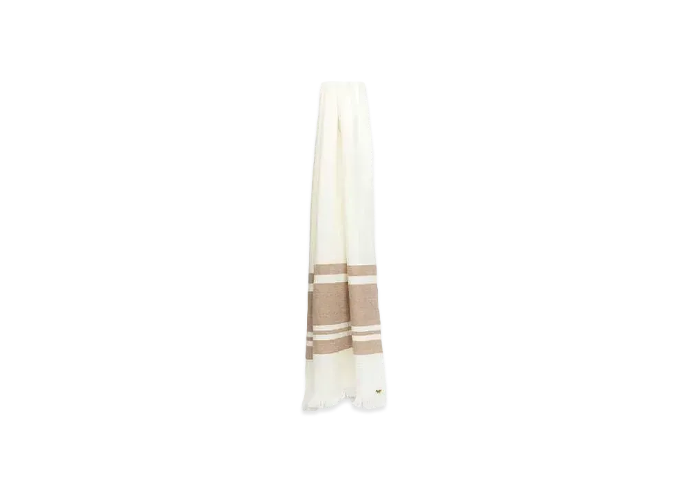 Max Mara Galea Pure Wool Stole "Natural Beige"