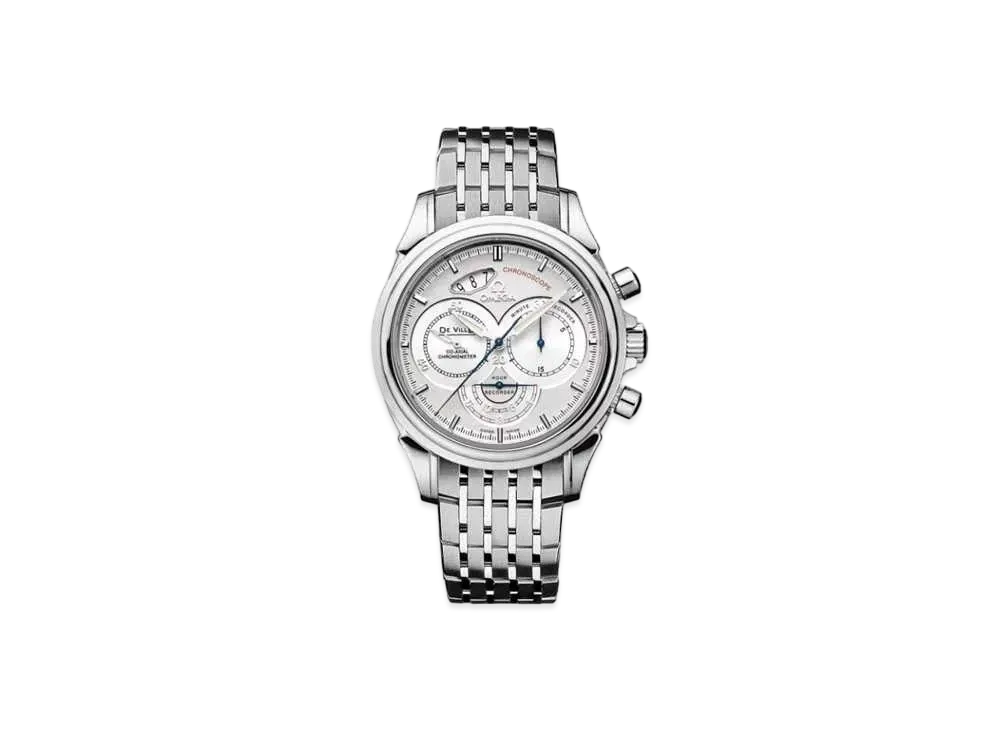 OMEGA De Ville 41MM Co-Axial Chronoscope 41MM "Stainless Steel/Silver" 4550.30.00