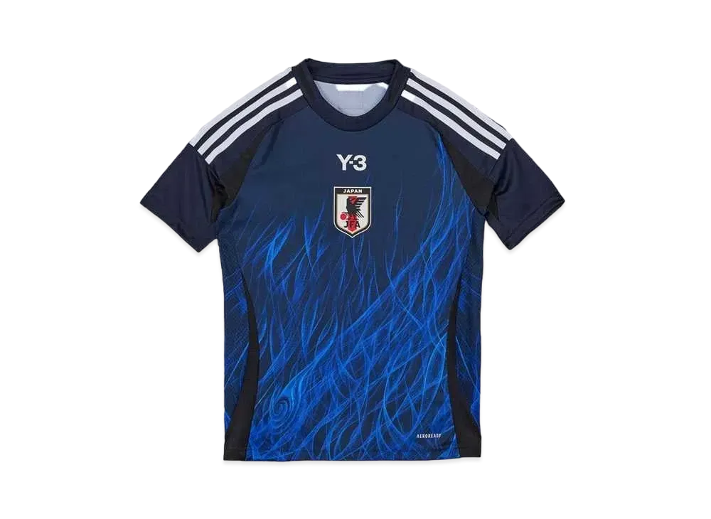 adidas Y-3 Kids Japan National Soccer Team 2024 Home Replica Jersey "Legend Ink"