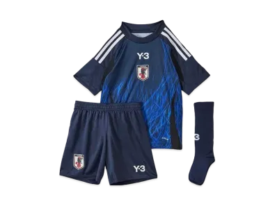 adidas Y-3 Kids Japan National Soccer Team 2024 Home Replica Mini Kit "Legend Ink"