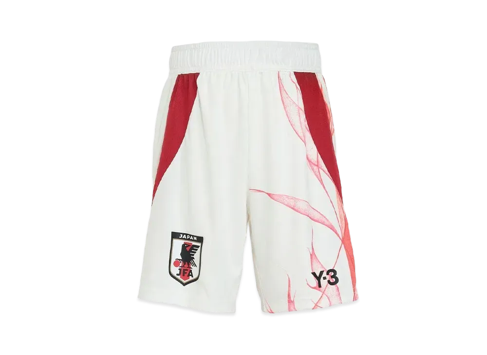 adidas Y-3 Kids Japan National Soccer Team 2024 Away Replica Shorts "Core White"