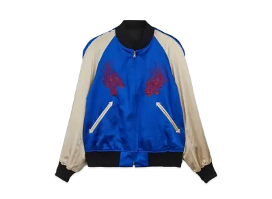 Y-3 JFA Souvenir Jacket "Bold Blue/Champagne/Black"