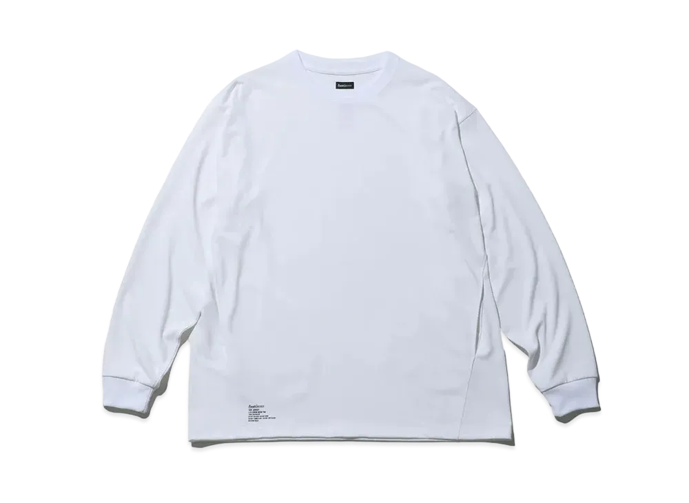 FreshService Dry Jersey L/S Crew Neck Tee "White"