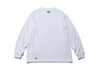 FreshService Dry Jersey L/S Crew Neck Tee "White"