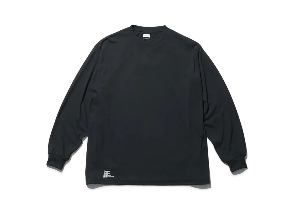 FreshService Dry Jersey L/S Crew Neck Tee "Black"