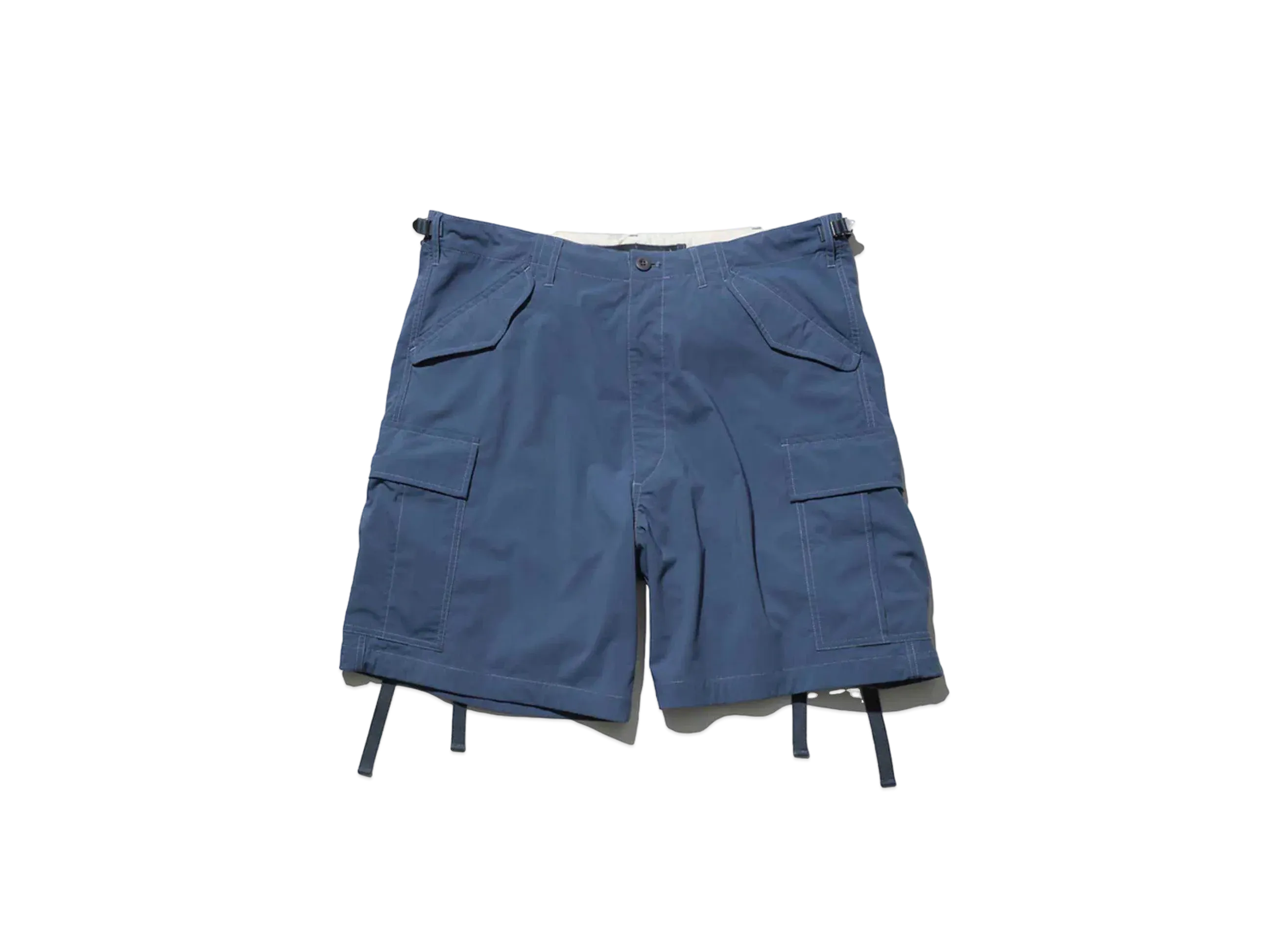 FreshService Micro Typewriter Cargo Shorts "Blue"
