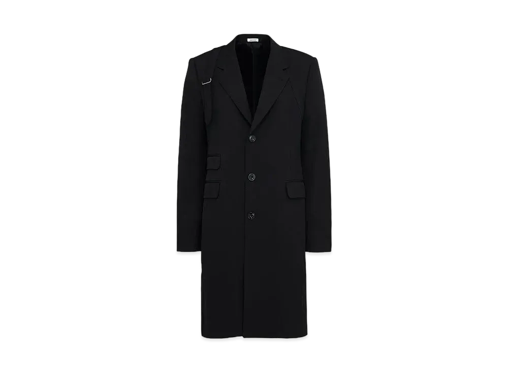 Alexander McQUEEN Stacked Shoulder Boxy Coat 