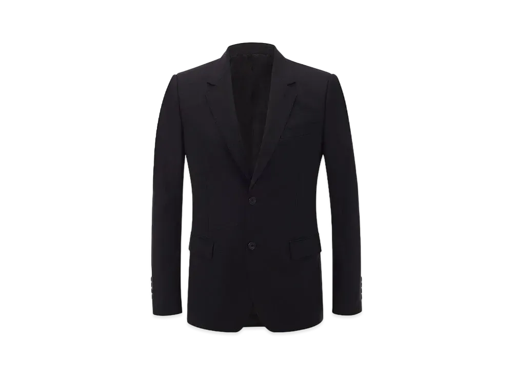 Alexander McQUEEN Wool Mohair Jacket "Black"
