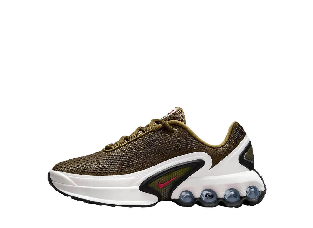 ナイキ GS エアマックスDN "オリーブフラック/ブラック/ジムレッド"