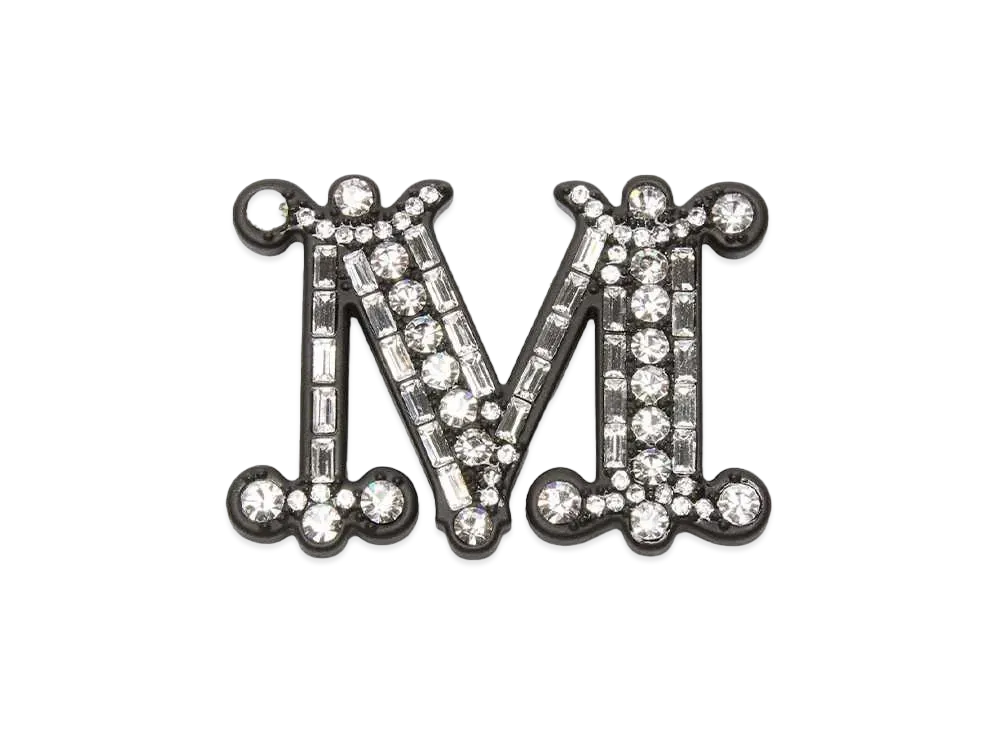 Max Mara M Brooch Crystal Brooch "Black"