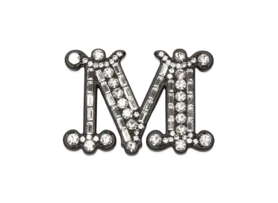 Max Mara M Brooch Crystal Brooch "Black"
