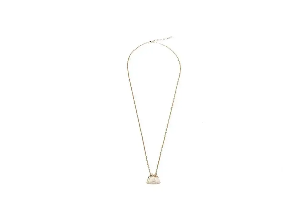 Max Mara Pasticino Pasticino Motif Necklace "Gold"
