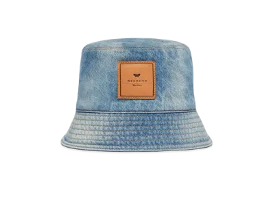Max Mara Kiwi Pure Cotton Denim Hat "Ultramarine"