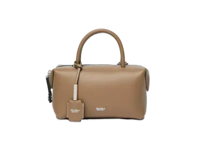 Max Mara Holdall Calf Leather Double Handle Bag "Colonial"