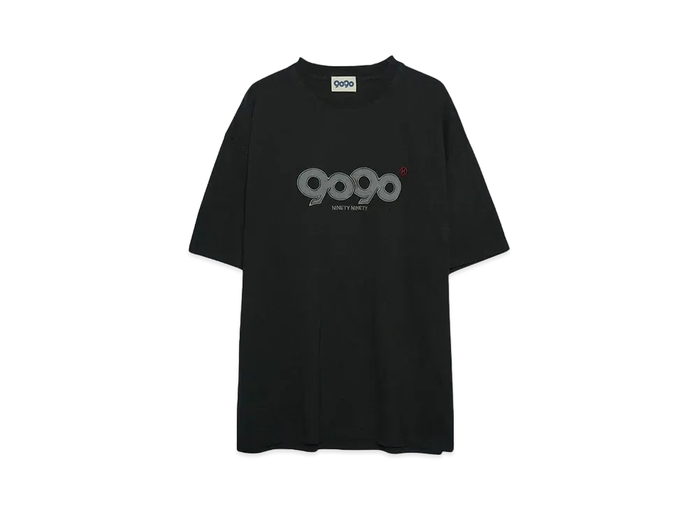 9090 OG Logo tee "PIGMENT BLACK"