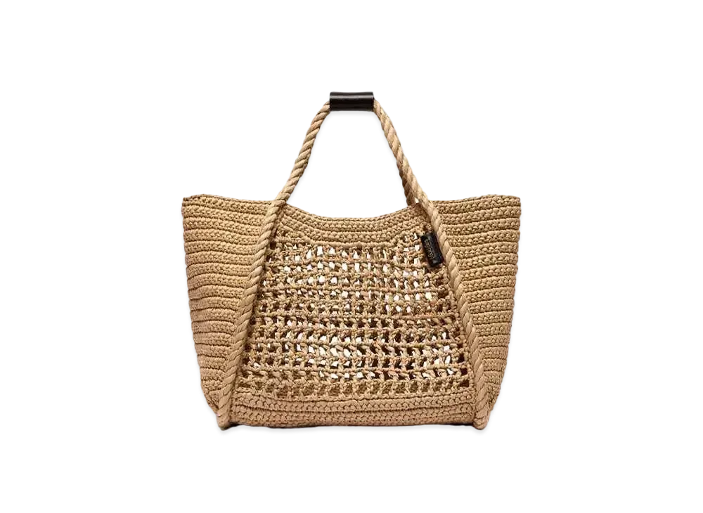 Max Mara Marine Basket Medium Bag "Clay"