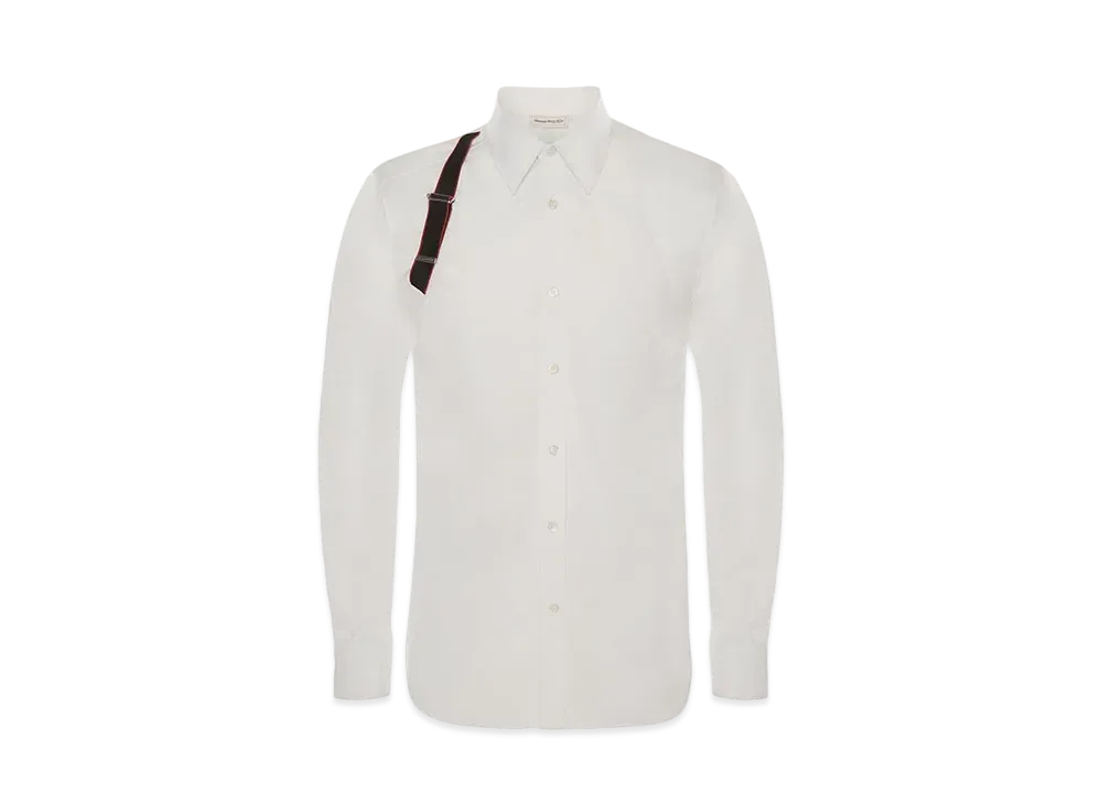 Alexander McQUEEN Signature Harness Shirt "White"