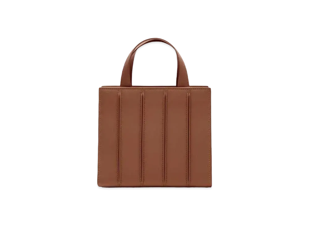 Max Mara Whitney Leather Small Bag "Tobacco Brown"