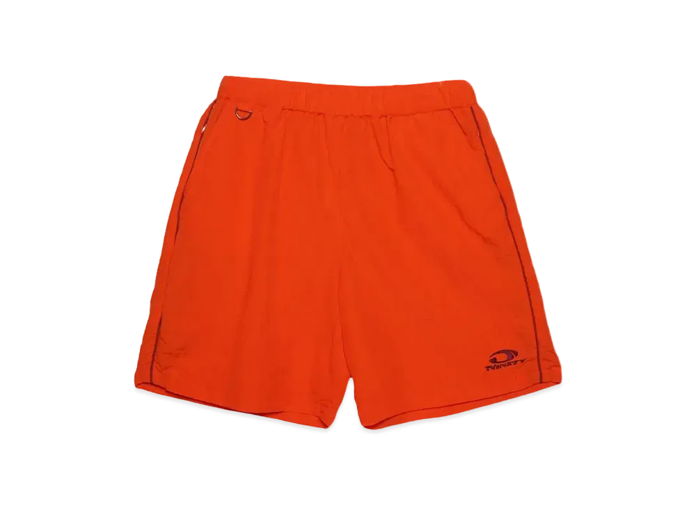 9090 Tech Zip Nylon Half Pants "ORANGE"