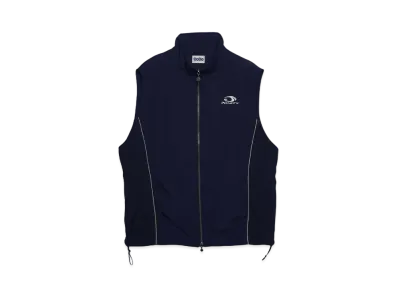 9090 Tech Zip Nylon Vest "NAVY"