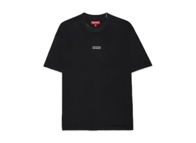 Supreme Overprint Small Box S/S Top "Black"