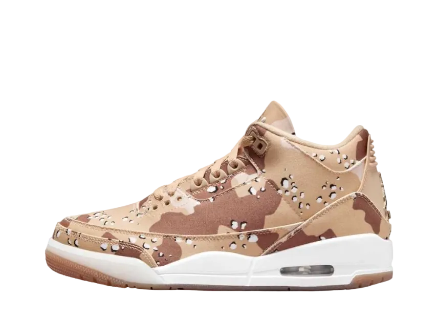 Air Jordan 3 カモフラージュシューズ 7/10発売|Nike WMNS Air Jordan 3 Retro Tex