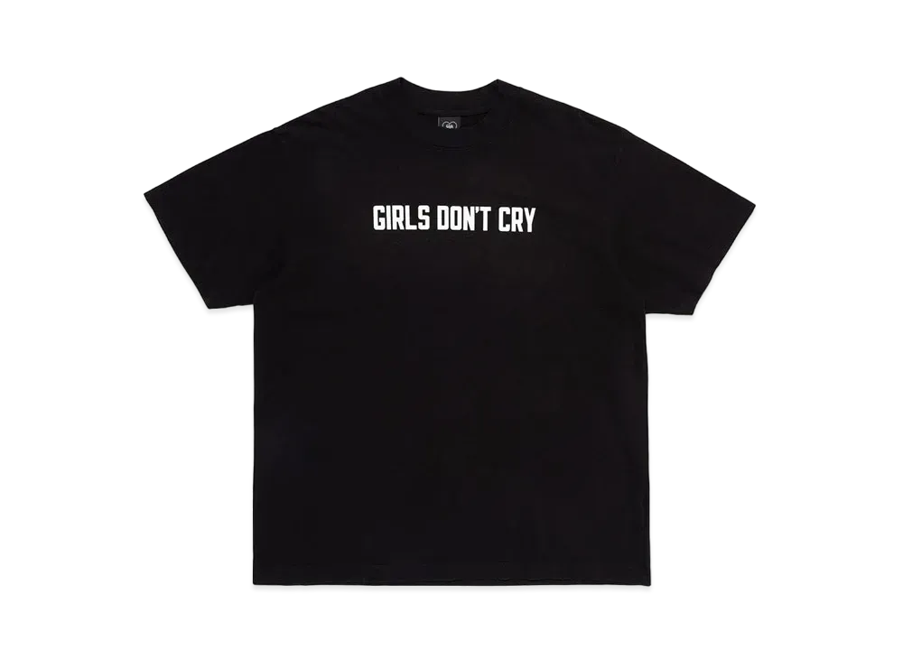 Girls Don't Cry OTSUMO PLAZA Exclusive Item GDC T-shirt "Black" / VERDY