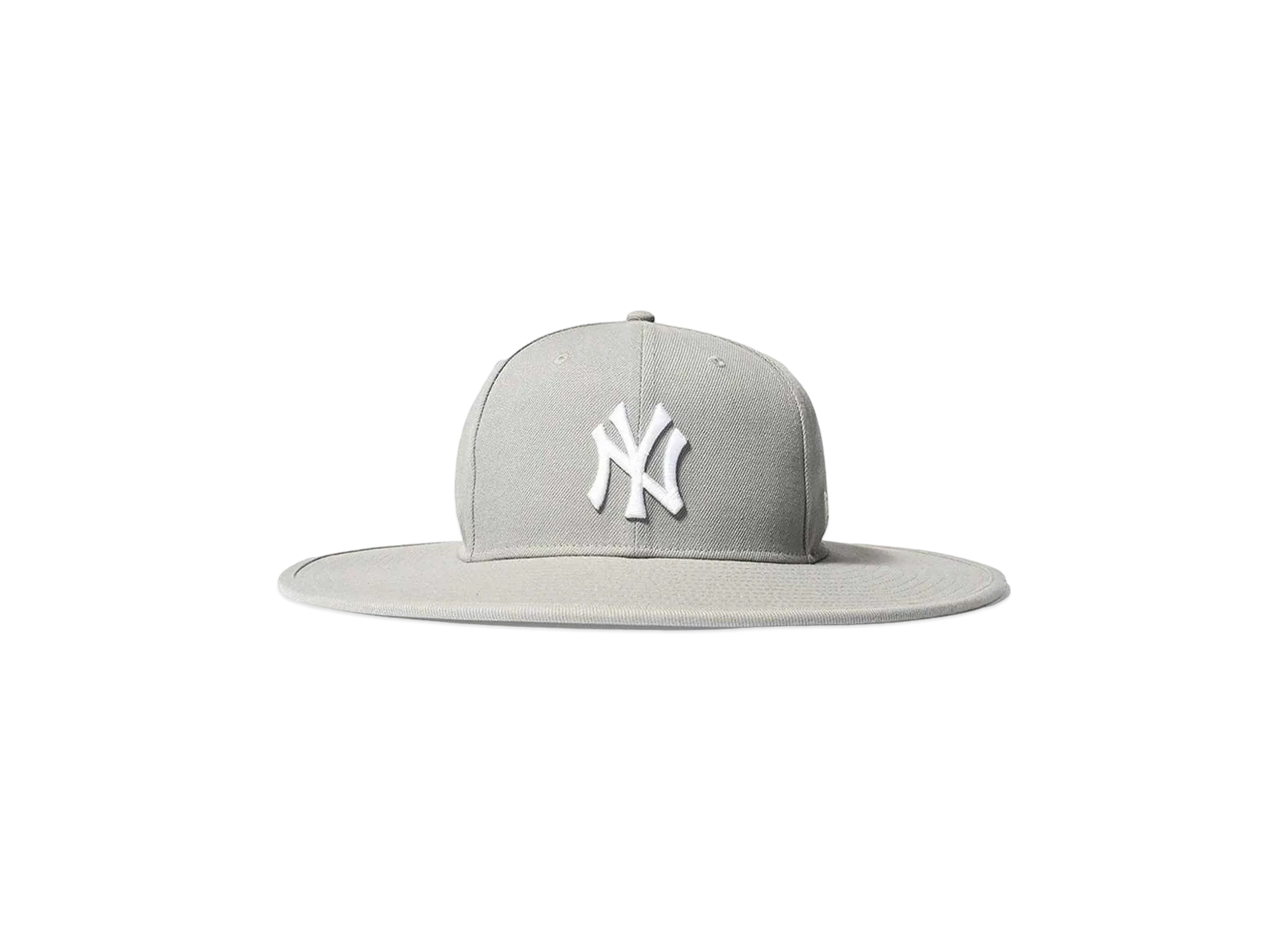 HOME GAME NEW YORK YANKEES CO FITTED LONGBRIM HAT "GRAY"