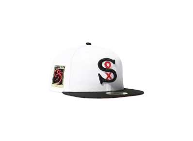HOME GAME CHICAGO WHITE SOX CO 95 YEARS 59FIFTY "WHITE/BLACK"