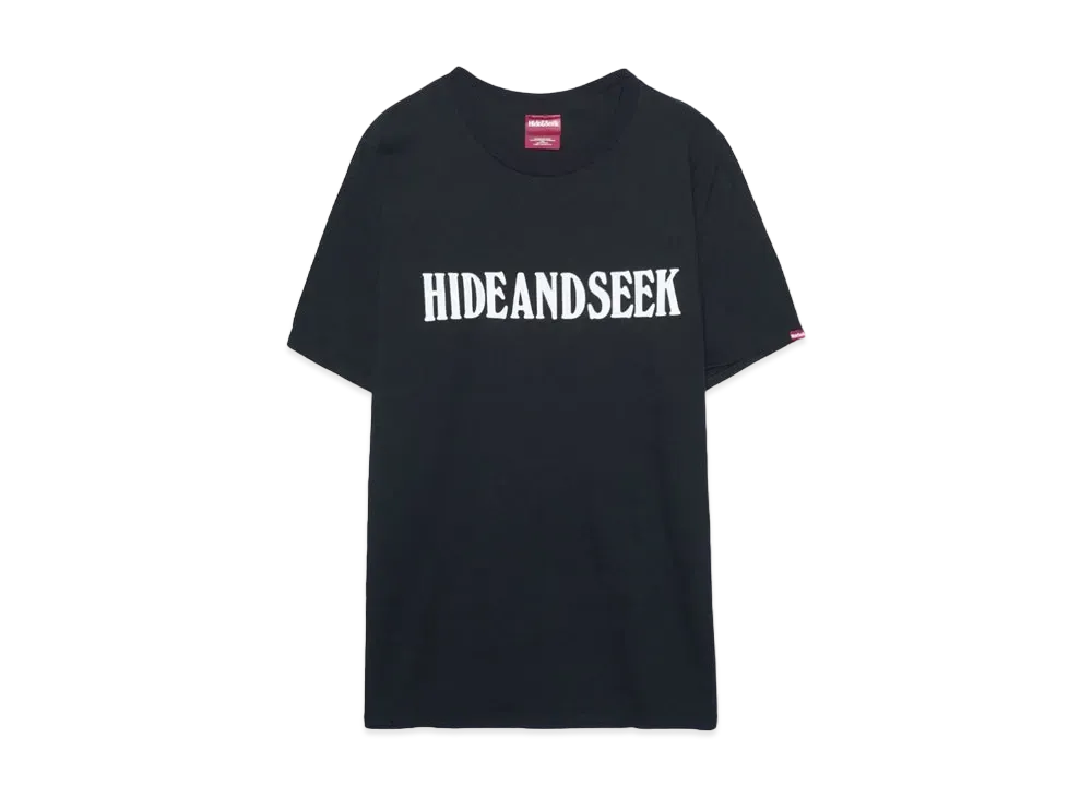 Hide and Seek Have a Hard Day S/S Tee(24ss) "BLACK"