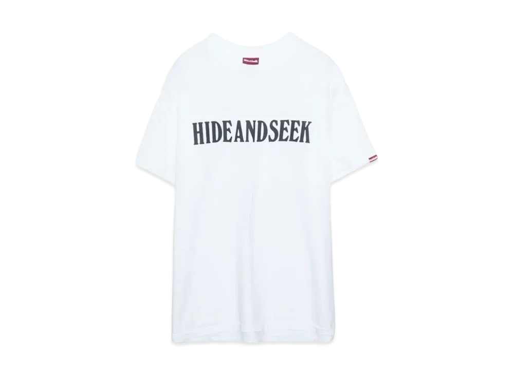 Hide and Seek Have a Hard Day S/S Tee(24ss) "WHITE"
