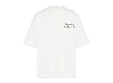Alexander McQUEEN Exploded Logo T-Shirt "White"