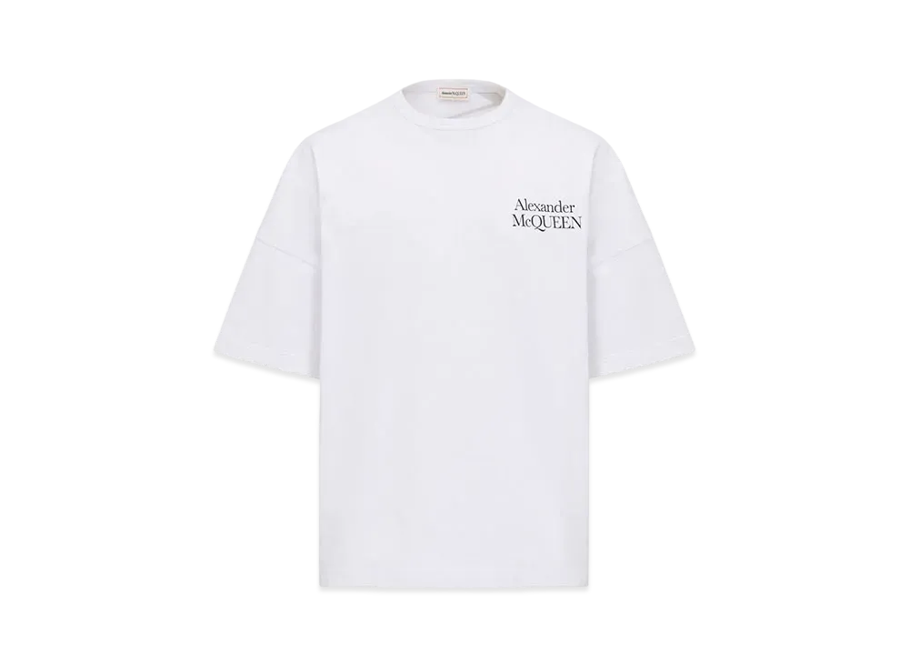Alexander McQUEEN Exploded Logo T-shirt "White"