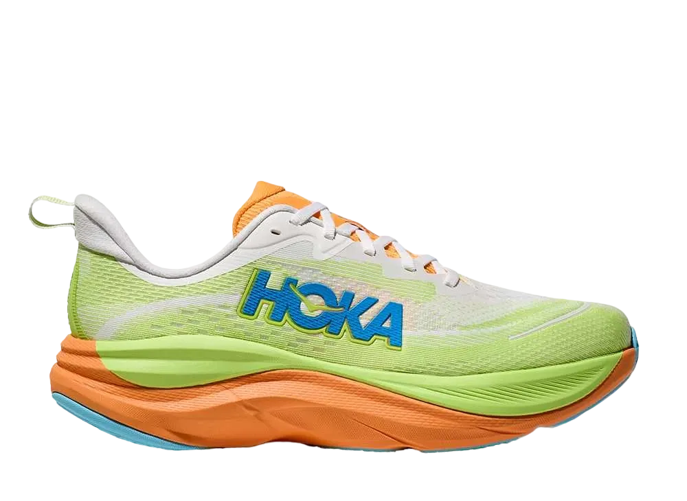 ホカ スカイフロー "フロスト/ソーラーフレア"