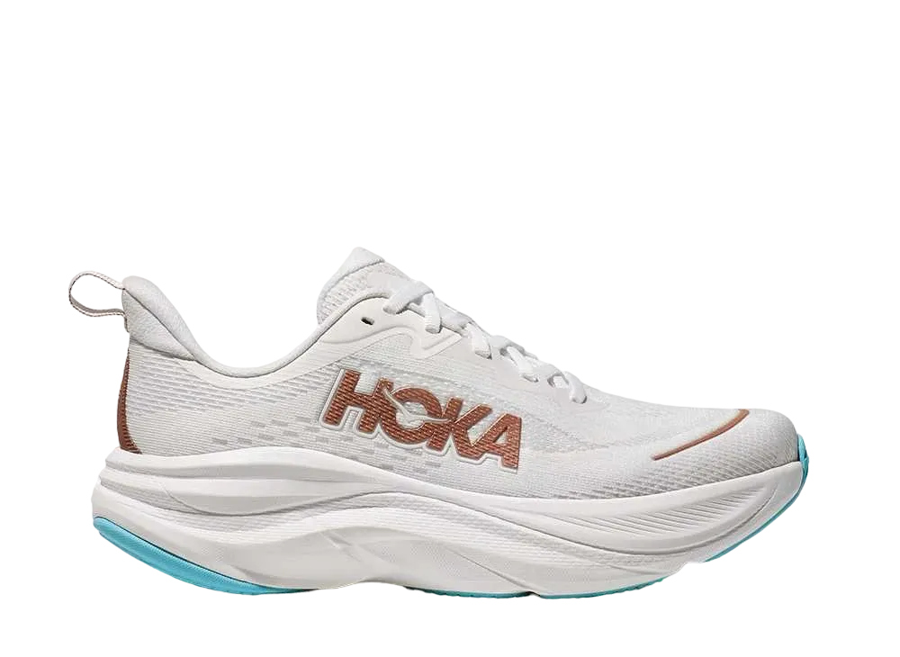 ホカ ウィメンズ スカイフロー "フロスト/ローズゴールド"