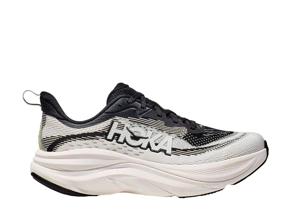 ホカ ウィメンズ スカイフロー "ブラック/ホワイト"