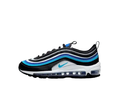 Nike GS Air Max 97 "Black/Hyper Blue/Oracle Aqua"