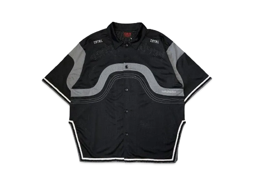 T.C.R BY TOUCHER T.C.R CNTRL MESH SHIRTS "BLACK"