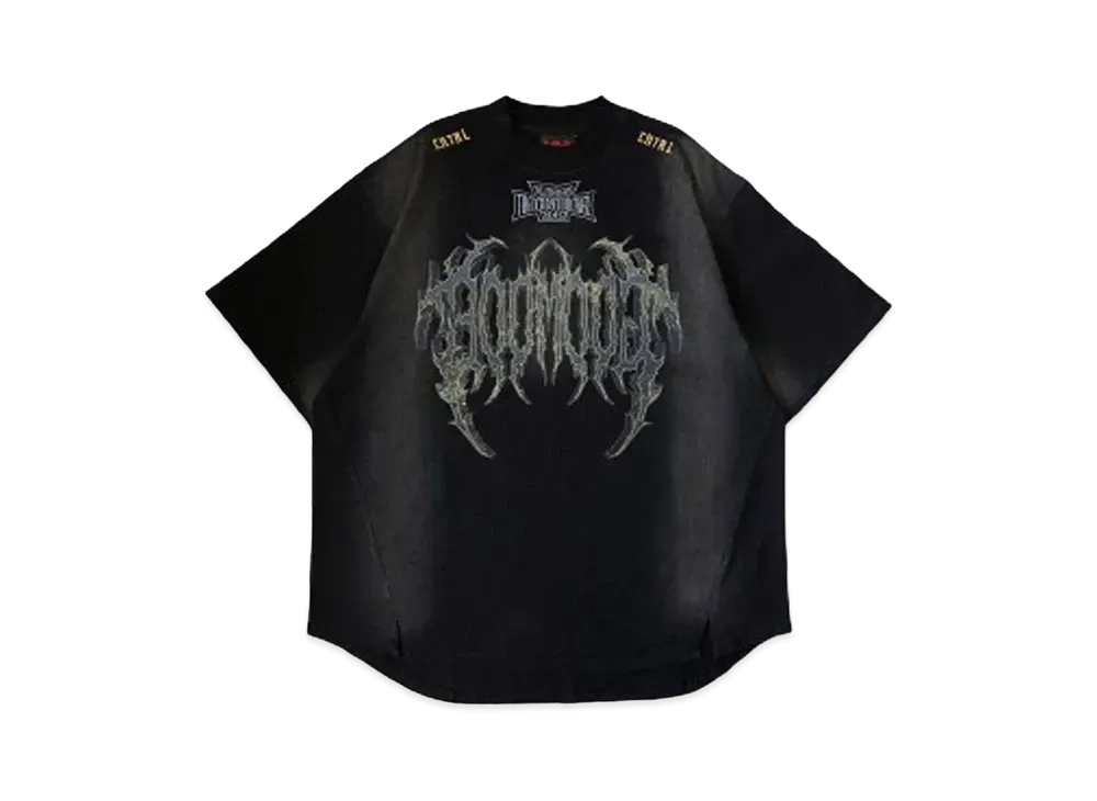 T.C.R BY TOUCHER T.C.R GOD MODE DAMAGE S/S TEE "BLACK"