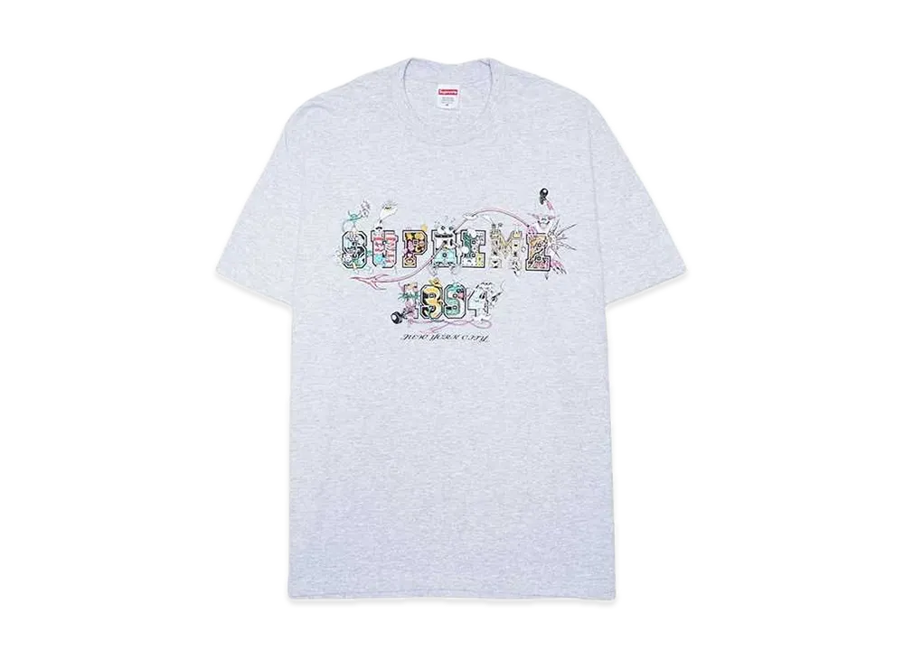 Supreme Varsity Tee "Ash Grey"