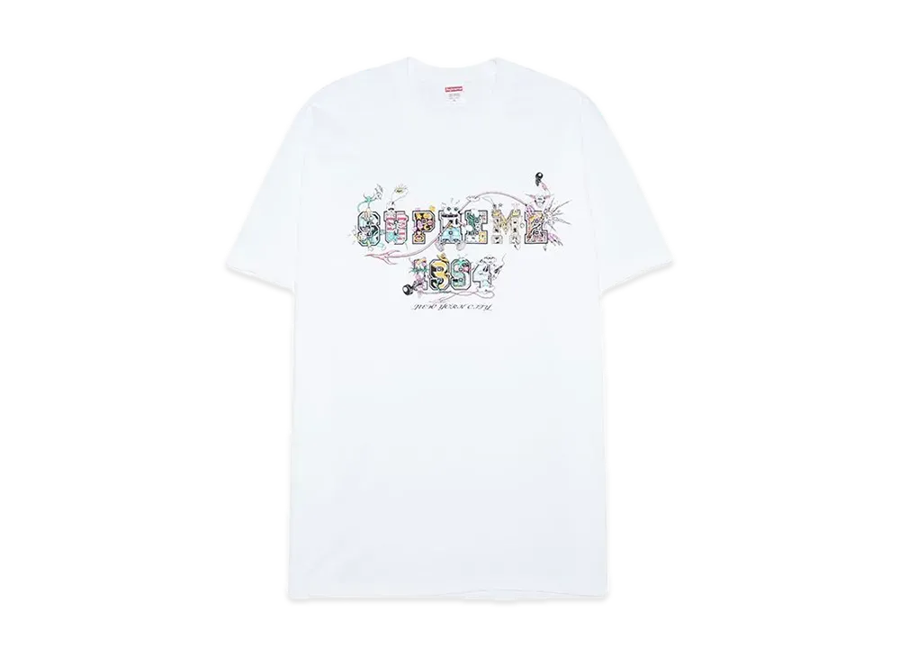 Supreme Varsity Tee "White"