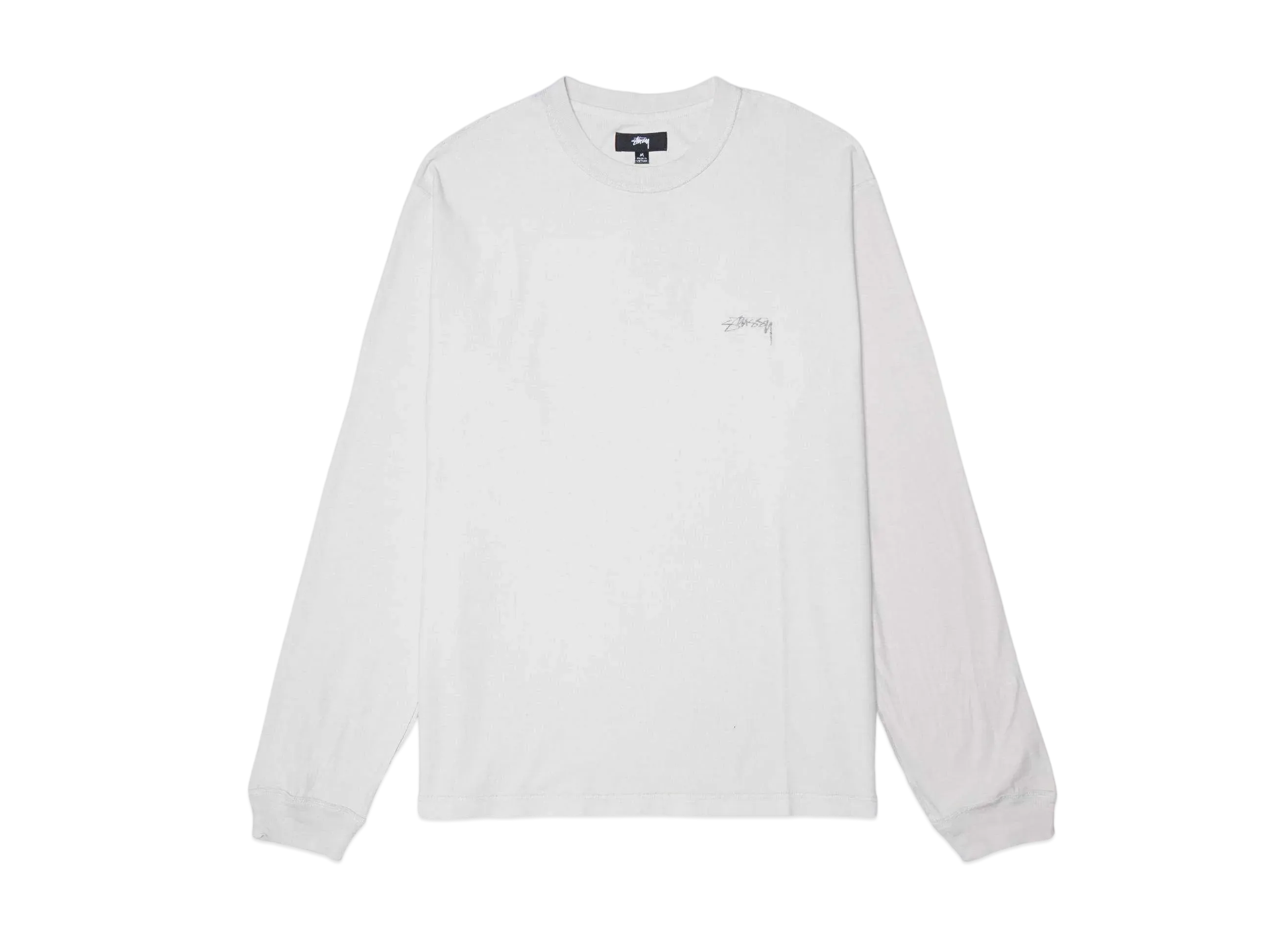 Stussy Lazy LS Tee "Bone"