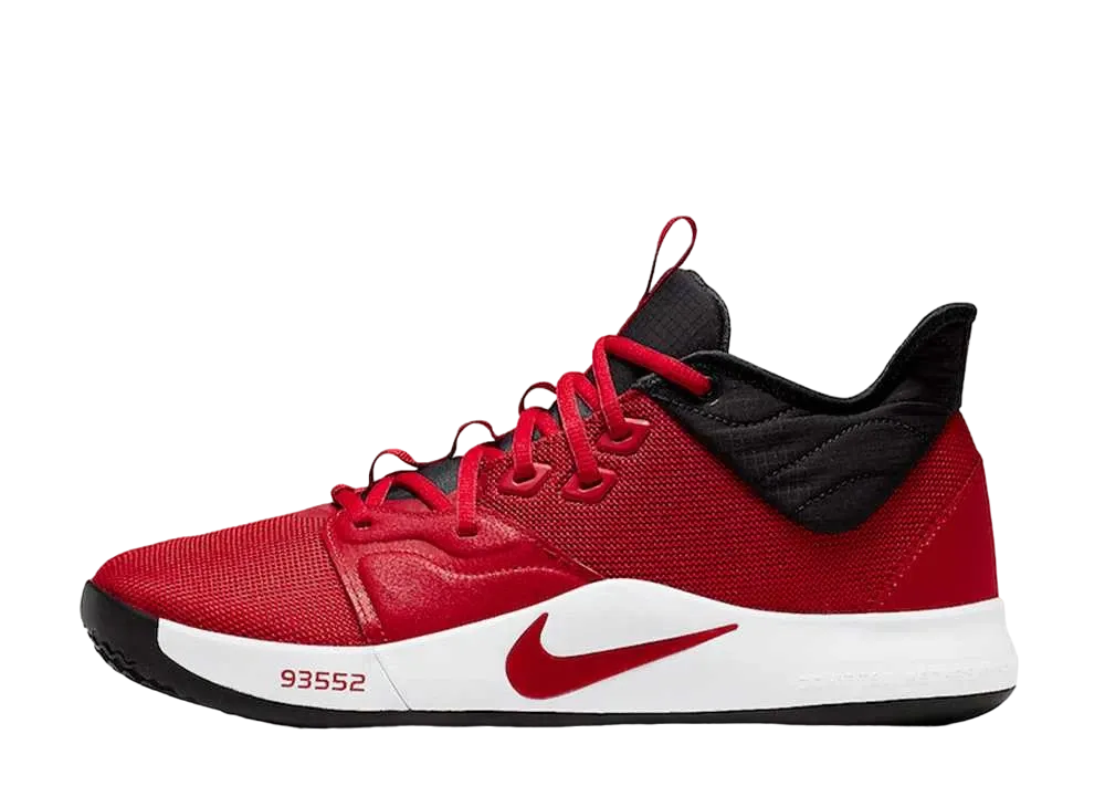 ナイキ PG3 "ユニバーシティレッド"