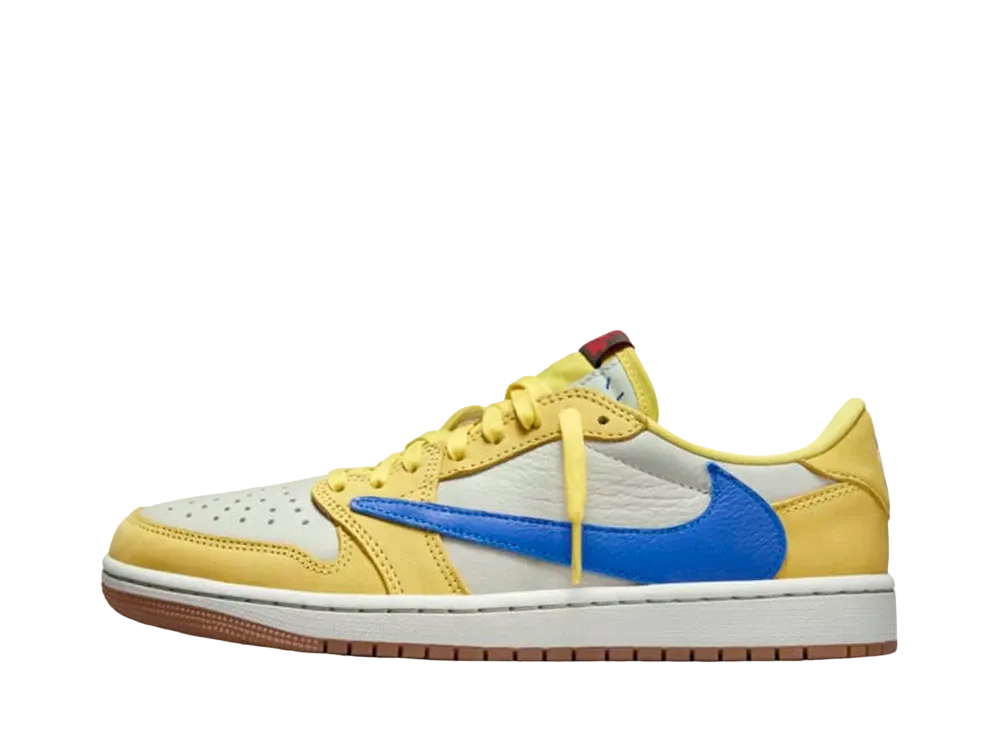 Travis Scott × Nike Women's Air Jordan 1 Retro Low OG "Canary"