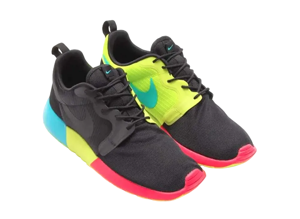 ナイキ ウィメンズ ローシ ラン "ブラック/ヴェノム/グリーン"