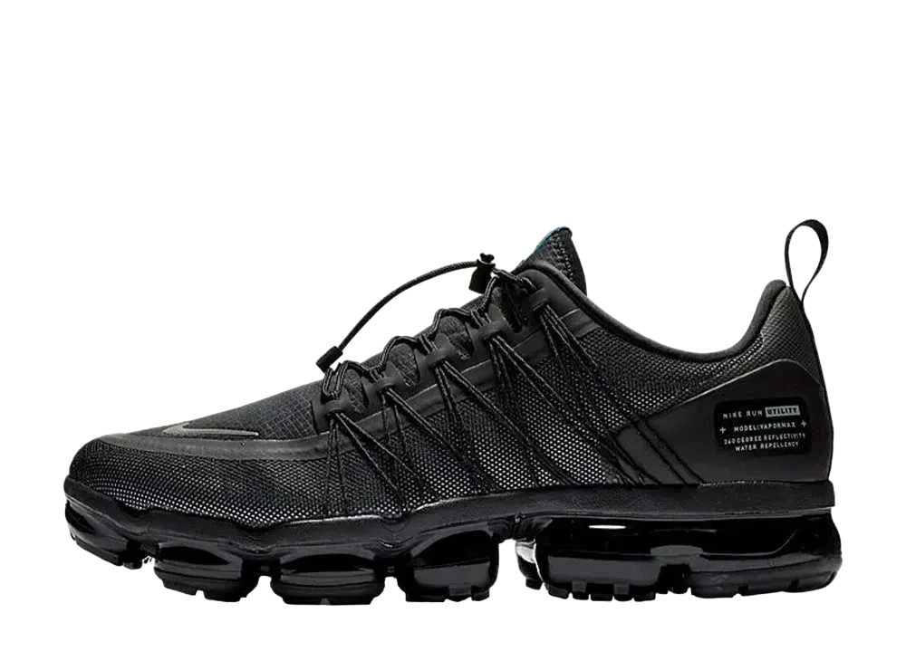 ナイキ エアヴェイパーマックス ラン ユーティリティ "ブラック"