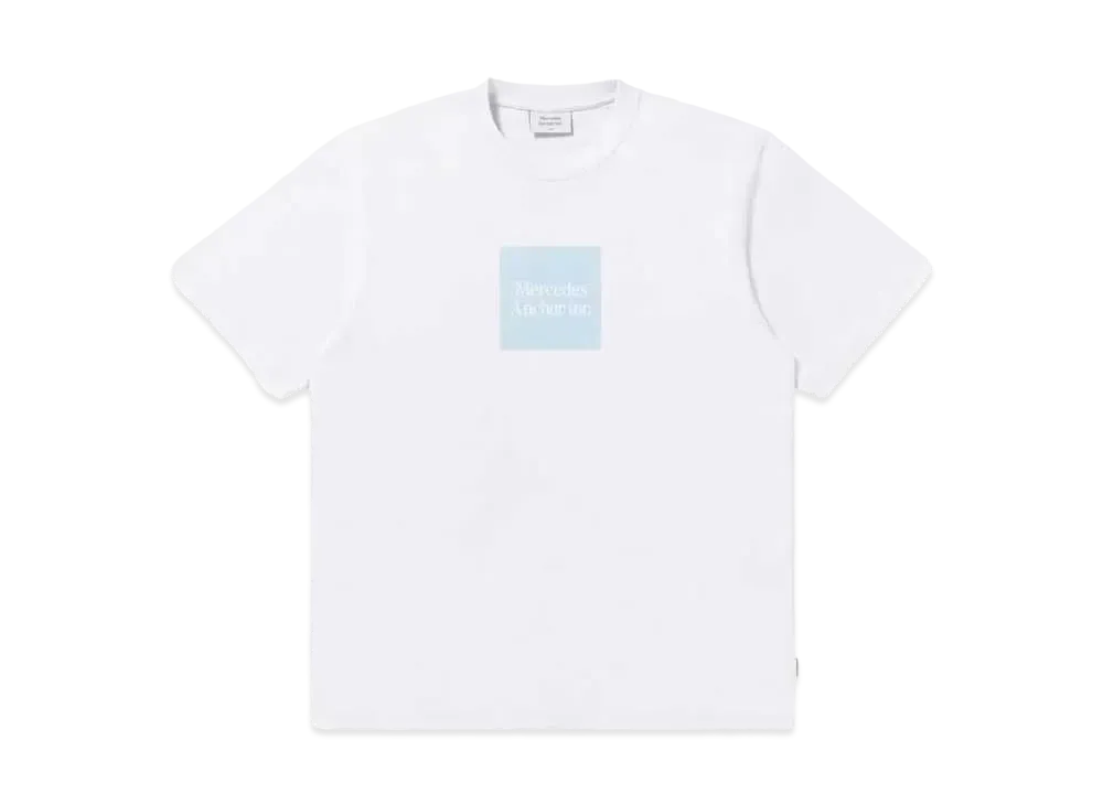 Mercedes Anchor Inc. Graph Paper Logo Tee "White"