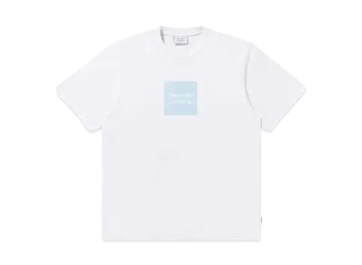 Mercedes Anchor Inc. Graph Paper Logo Tee "White"